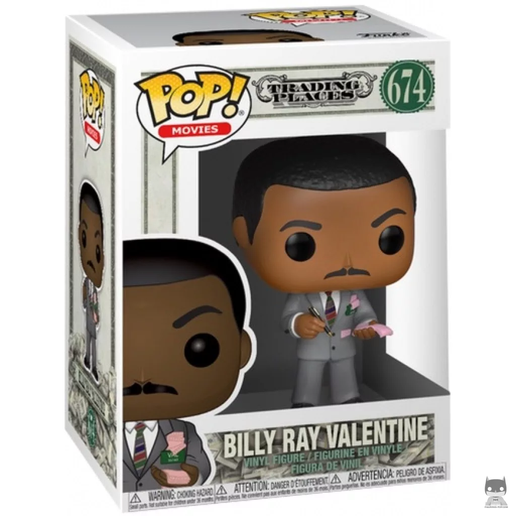 Figurine Funko POP Billy Ray Valentine avec boîte