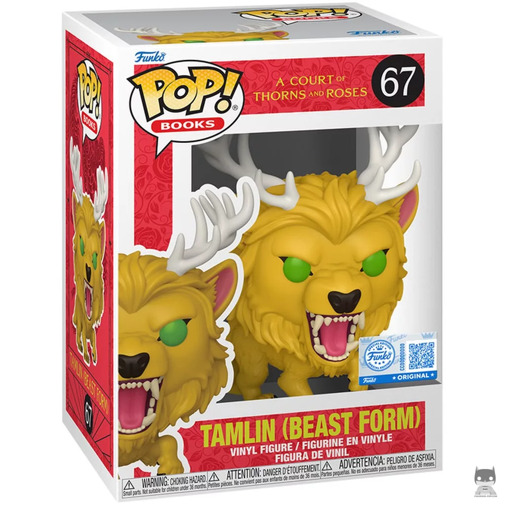 Figurine Funko POP Tamlin (Forme bestiale) avec boîte