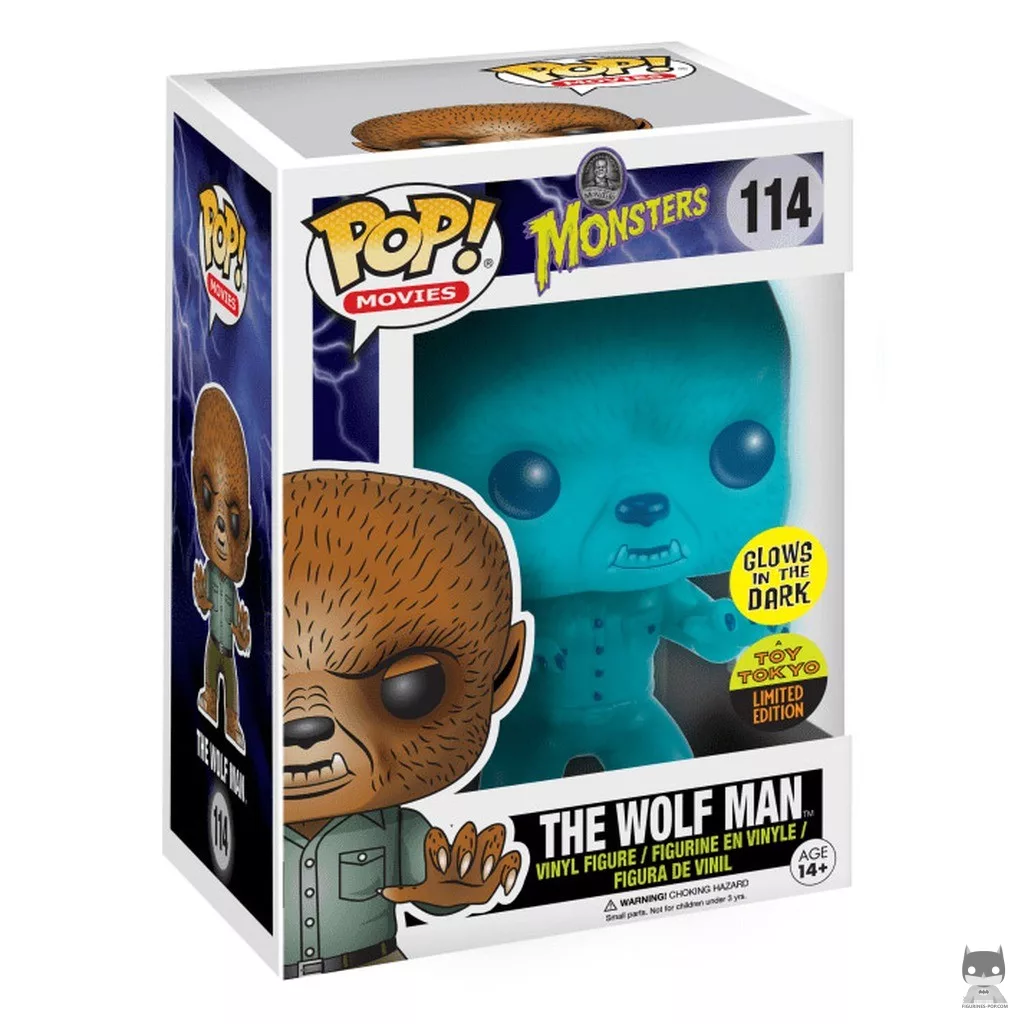 Figurine Funko POP Le Loup-Garou avec boîte