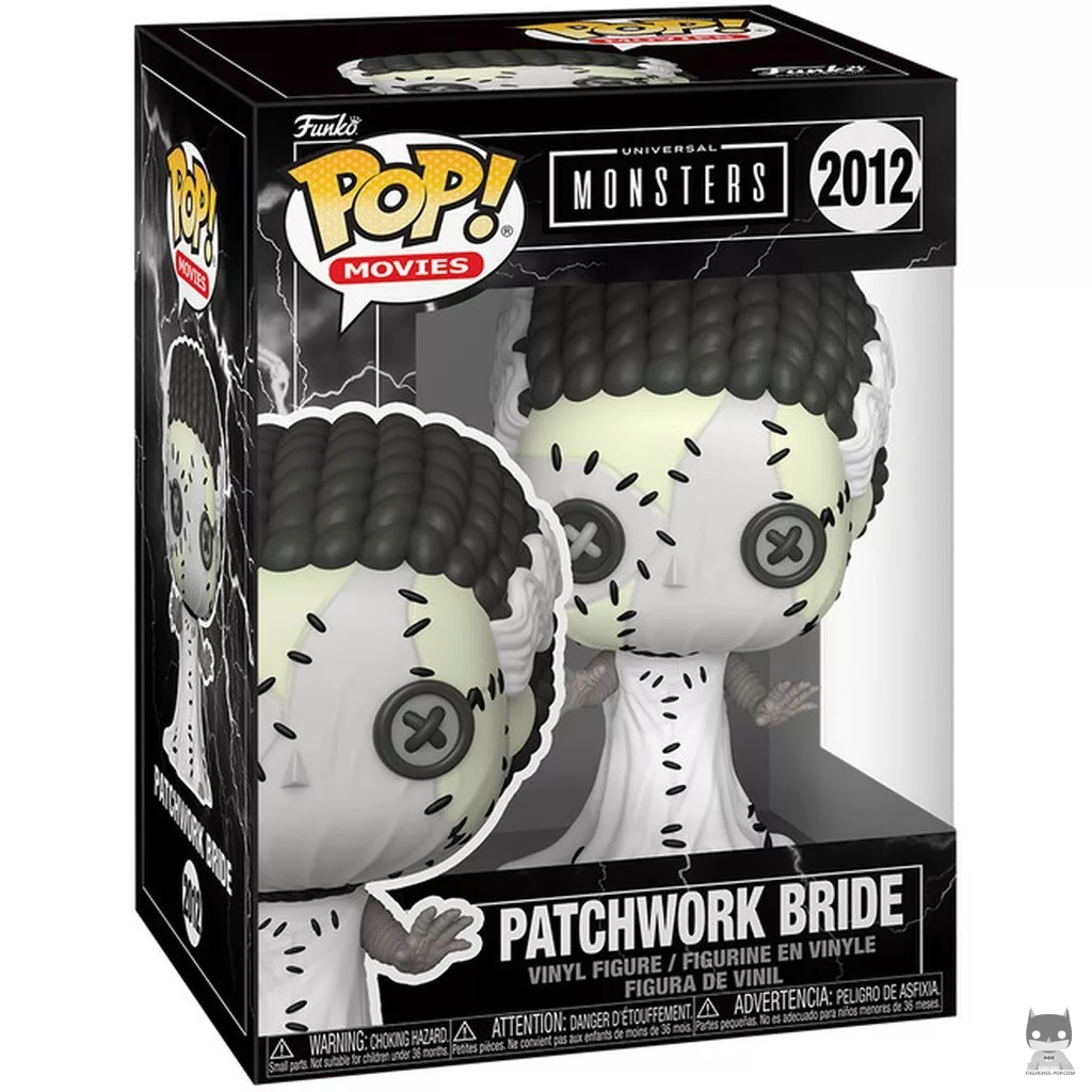 Figurine Funko POP La Fiancée de Frankenstein (Patchwork) avec boîte