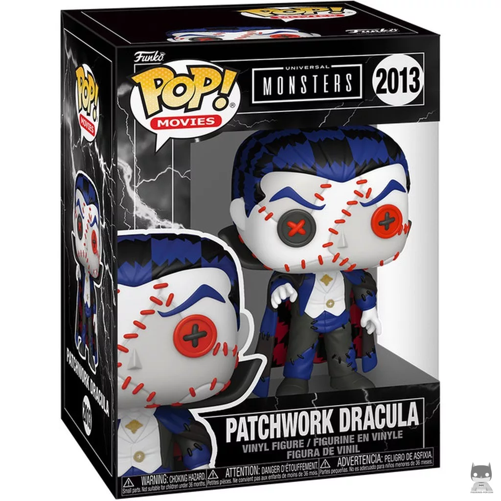 Figurine Funko POP Dracula (Patchwork) avec boîte