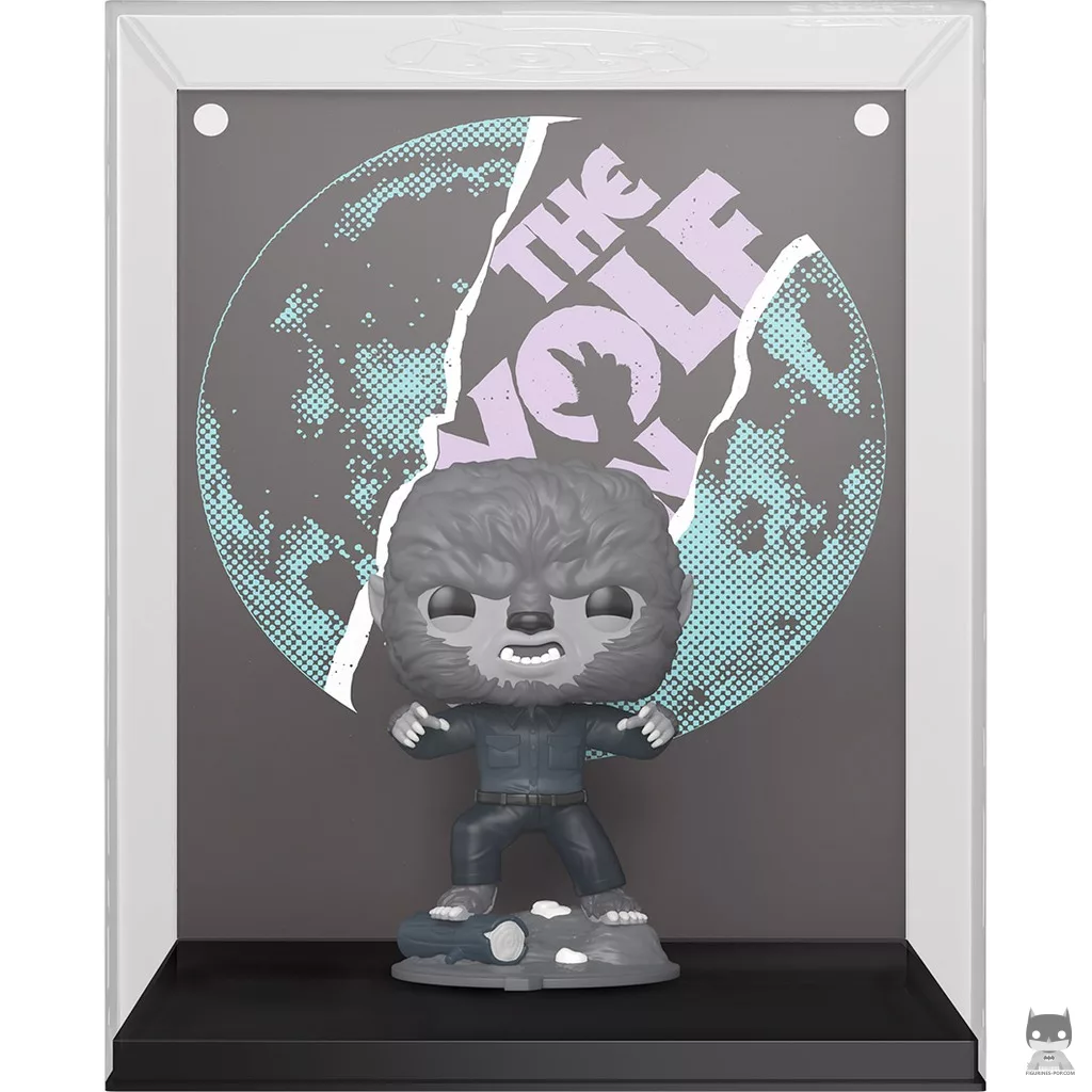 Figurine Funko POP Le Loup-Garou VHS Cover (Black & White) (Universal Monsters)