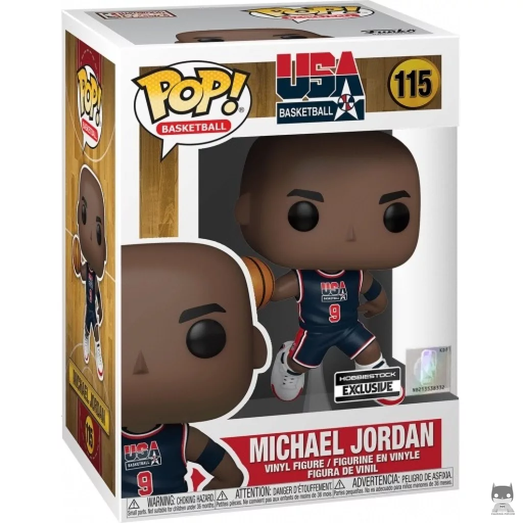 Figurine Funko POP Michael Jordan avec boîte