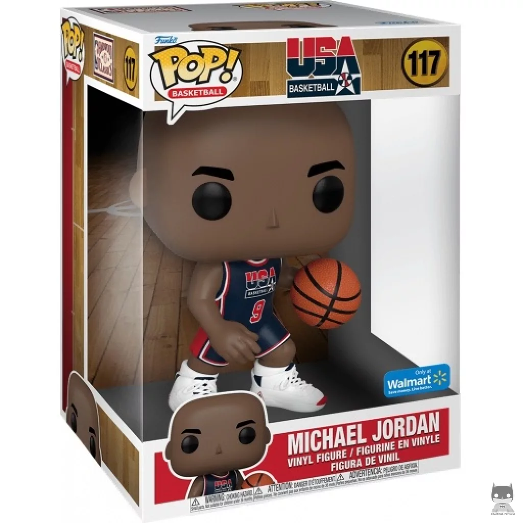 Figurine Funko POP Michael Jordan (Supersized) avec boîte