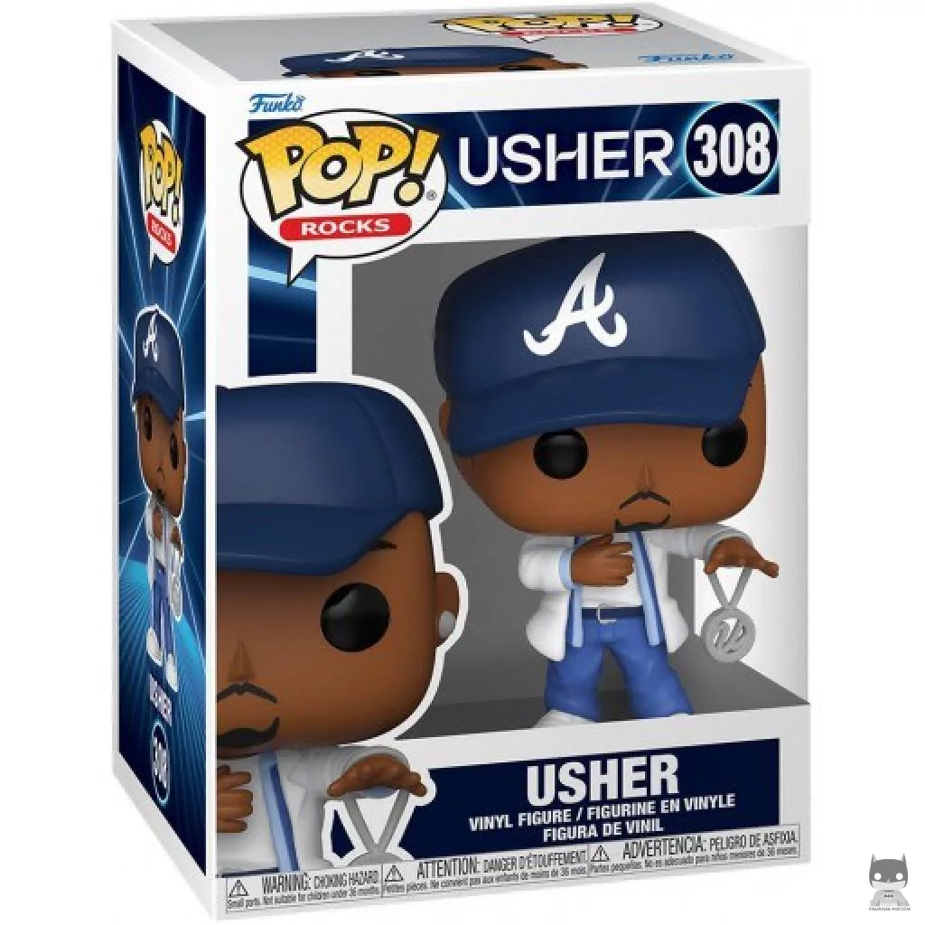 Figurine Funko POP Usher (Yeah!) avec boîte