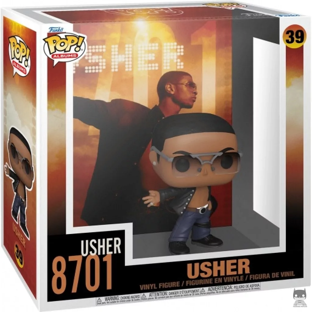 Figurine Funko POP Usher : 8701 avec boîte