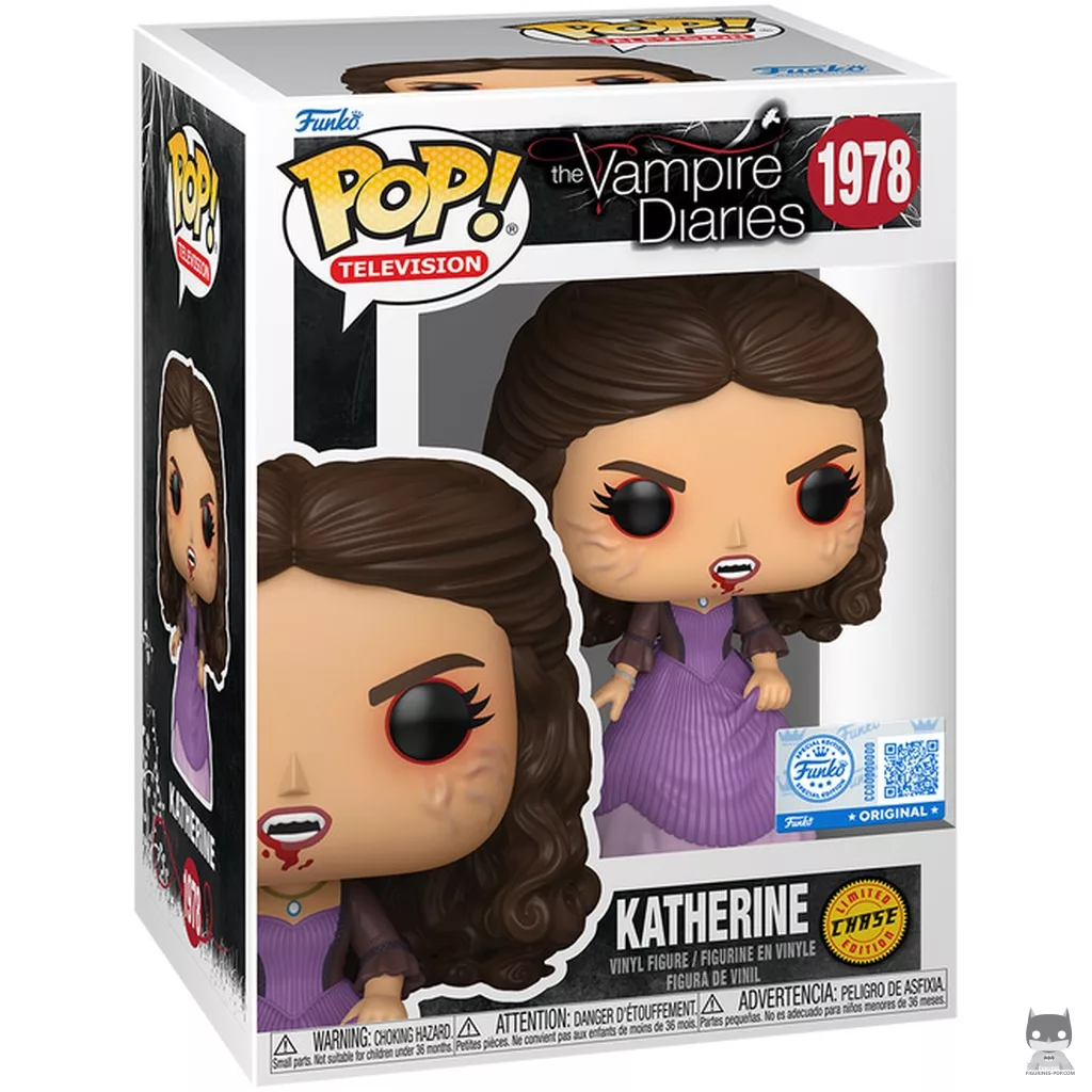Figurine Funko POP Katherine Pierce (Chase & Bloody) avec boîte