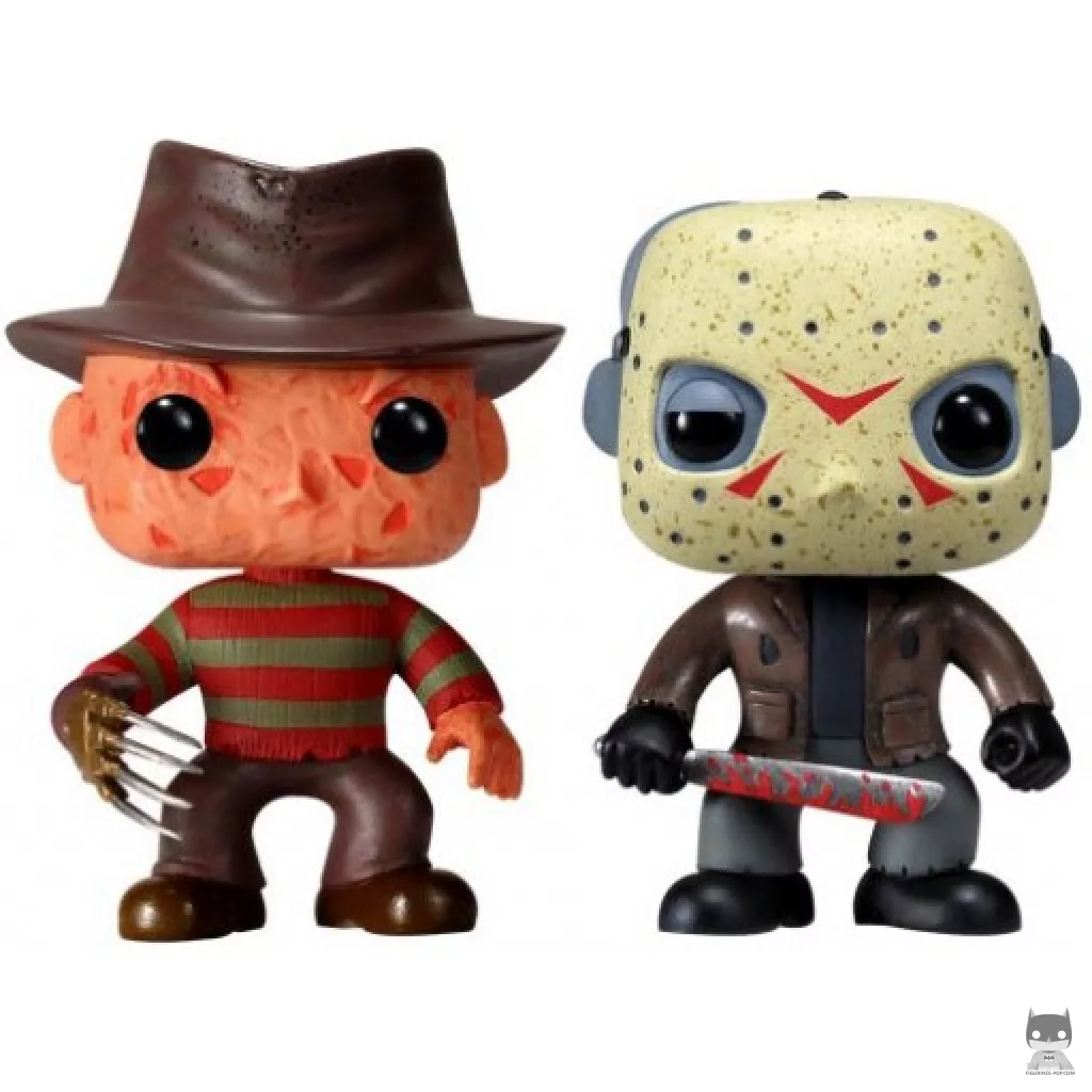 Figurine Funko POP Freddy Krueger & Jason Voorhees (Vendredi 13)