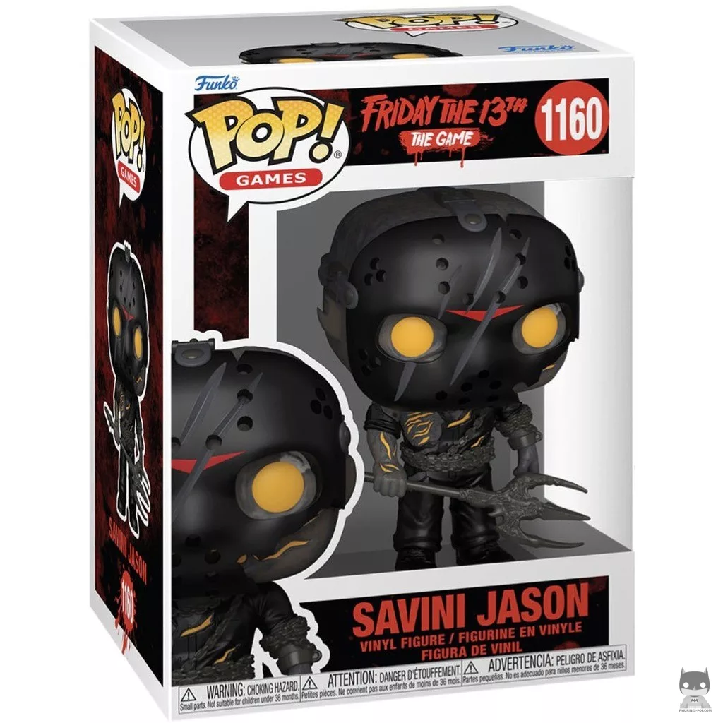 Figurine Funko POP Savini Jason (jeu vidéo) avec boîte