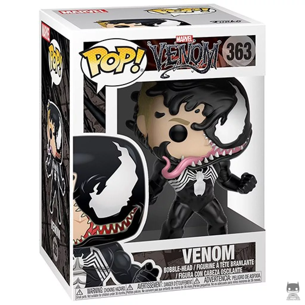 Figurine Funko POP Venom (Eddie Brock) avec boîte