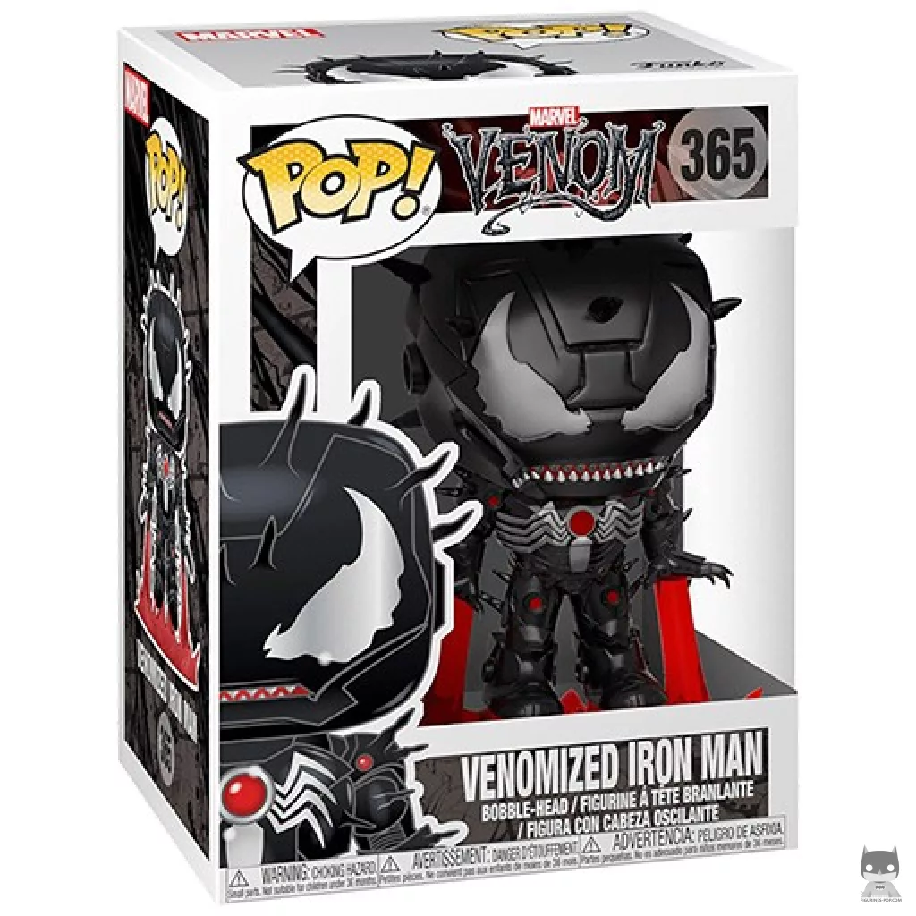 Figurine Funko POP Iron Man Venom avec boîte