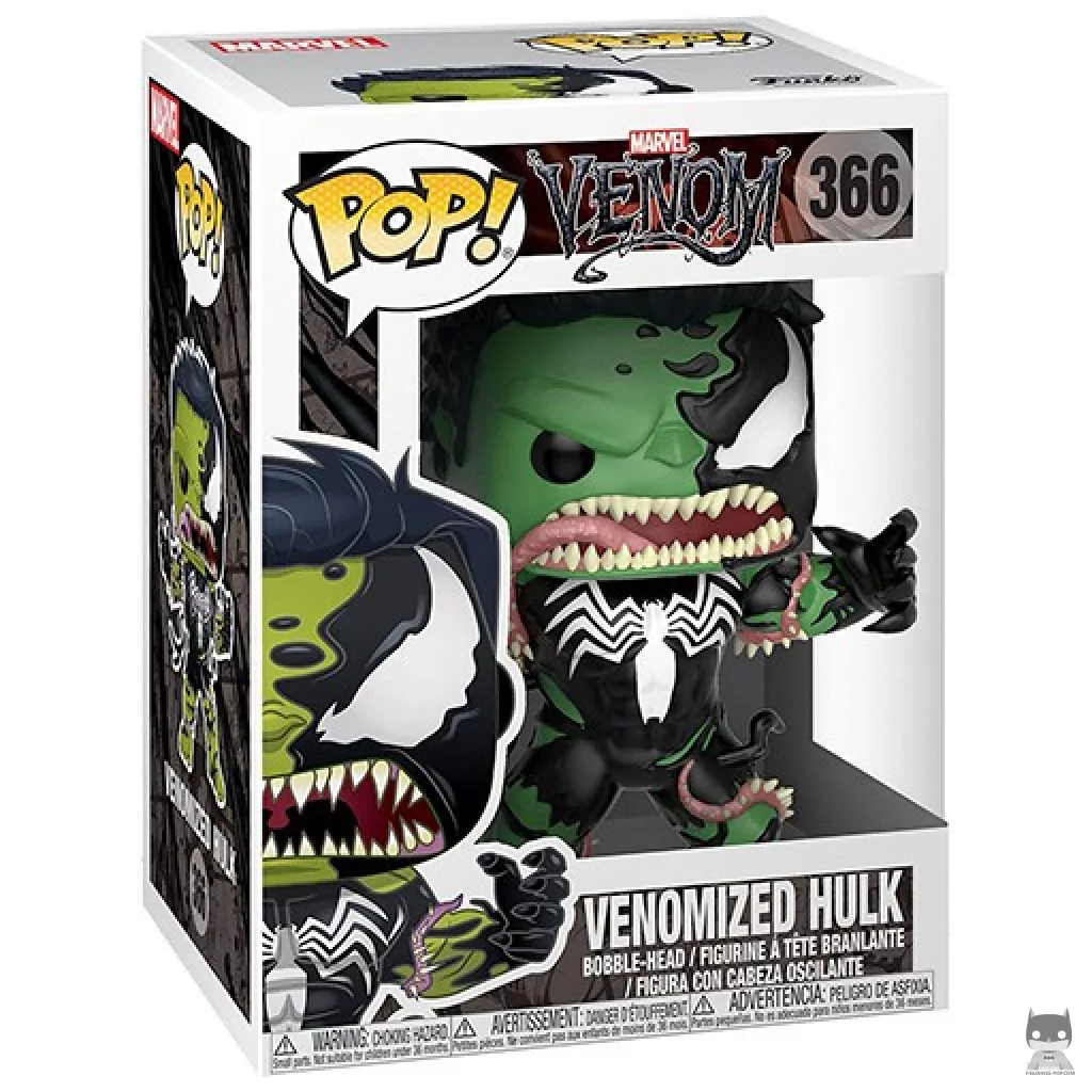 Figurine Funko POP Hulk Venom avec boîte