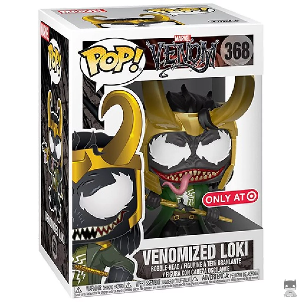 Figurine Funko POP Loki Venom avec boîte