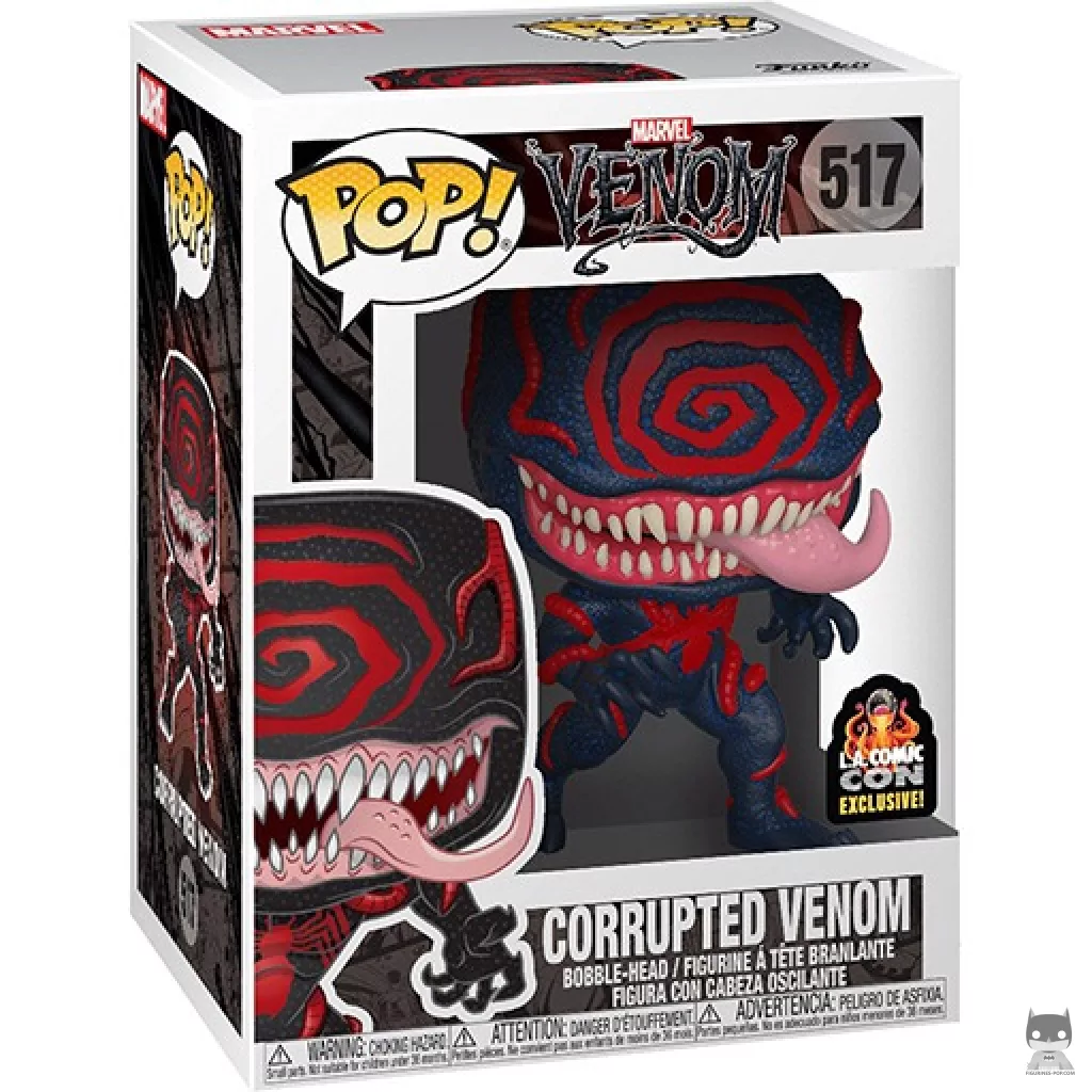 Figurine Funko POP Venom Corrompu avec boîte