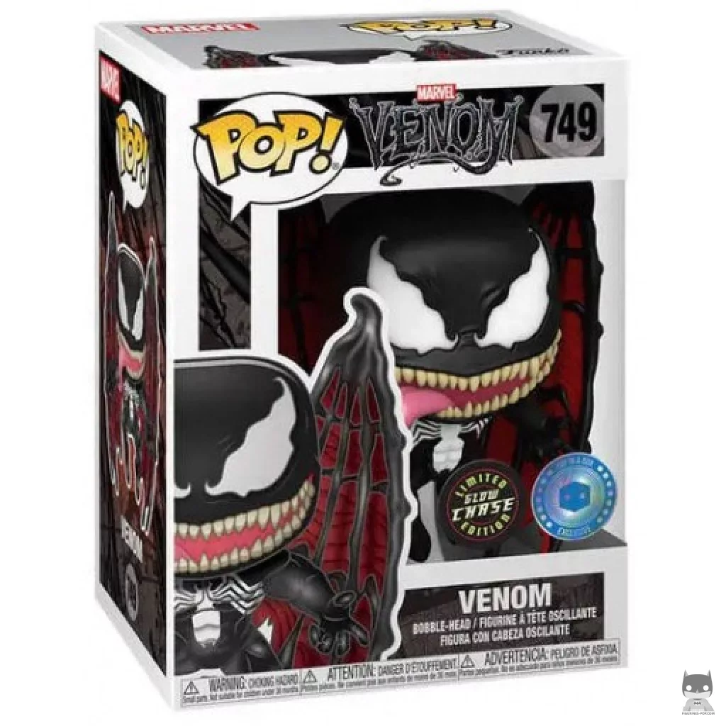 Figurine Funko POP Venom (Chase) avec boîte