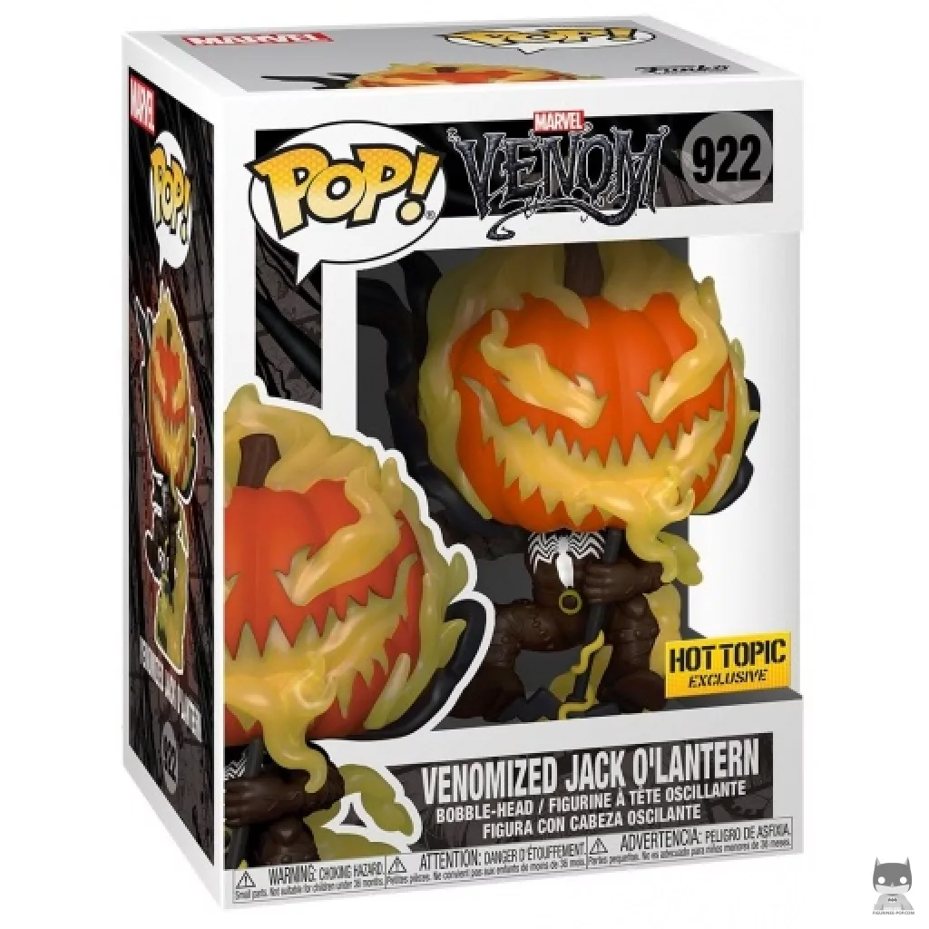 Figurine Funko POP Jack O'Lantern Venom avec boîte