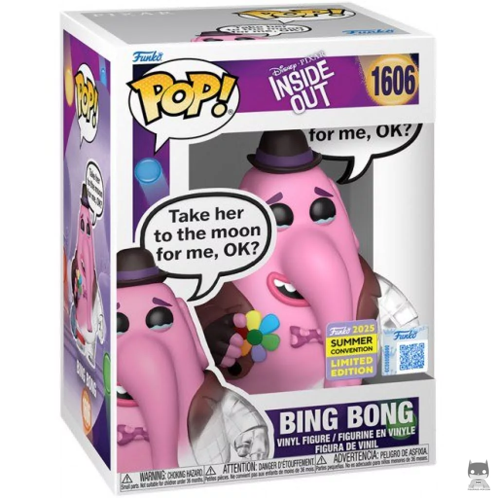 Figurine Funko POP Bing Bong "Take her to the moon for me, OK?" avec boîte