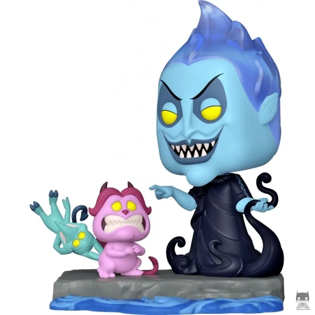 Figurine Funko POP Villains Assemble : Hadès avec Peine & Panique (Villains Disney)