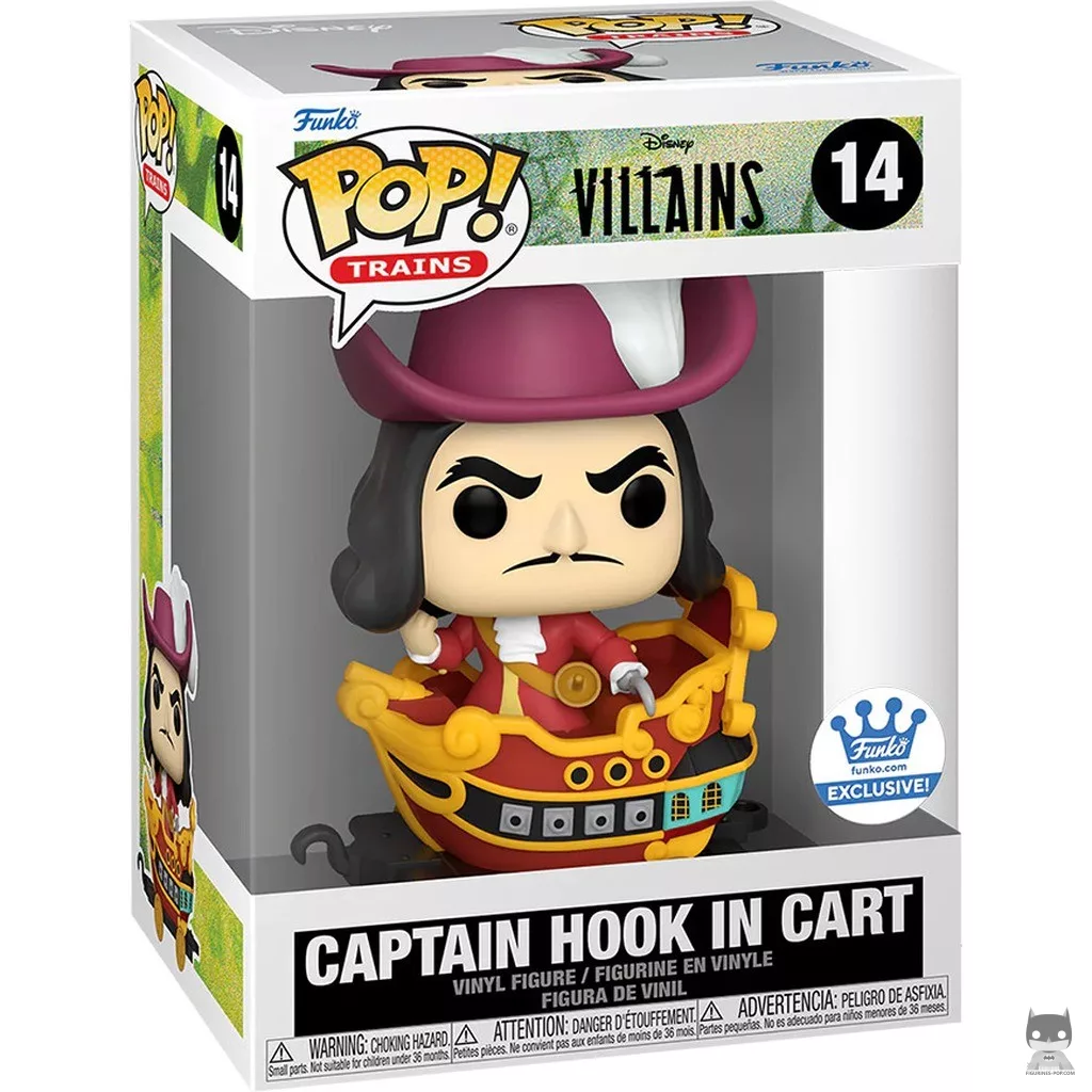 Figurine Funko POP Capitaine Crochet avec boîte