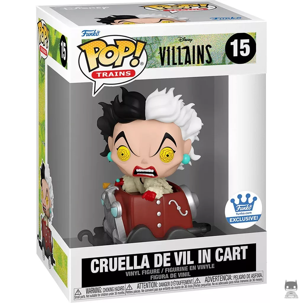 Figurine Funko POP Cruella d'Enfer avec boîte