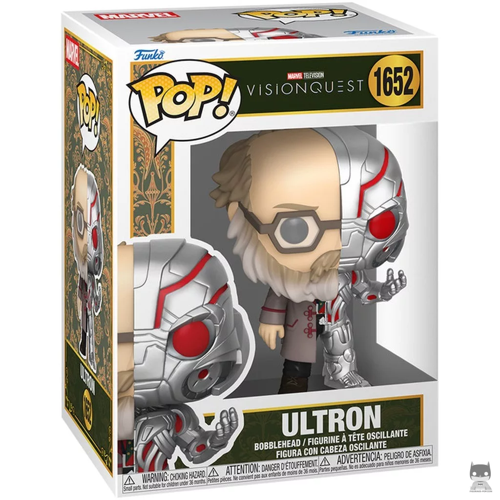Figurine Funko POP Ultron (séparé) avec boîte