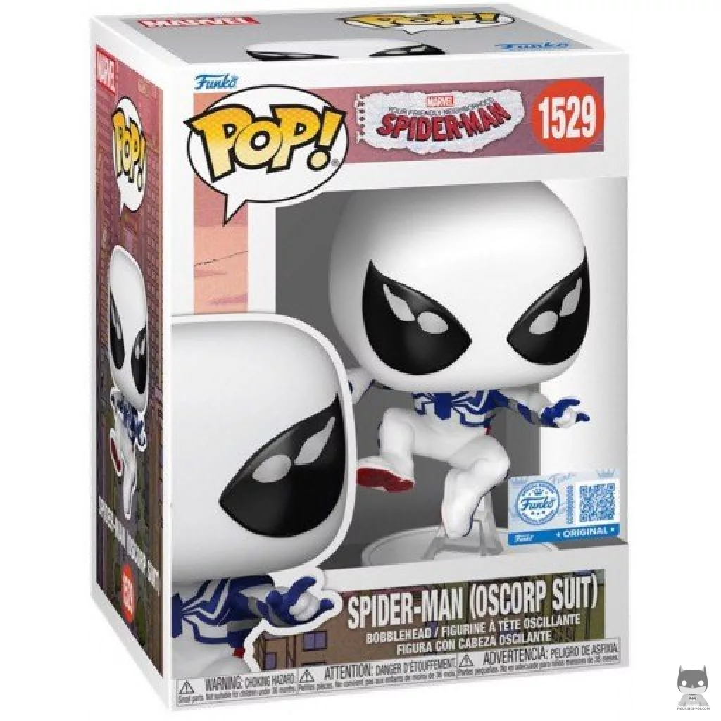 Figurine Funko POP Spider-Man (Costume Oscorp) avec boîte