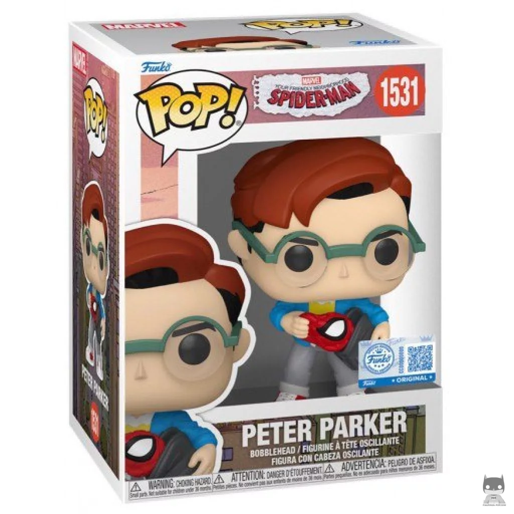 Figurine Funko POP Peter Parker avec boîte