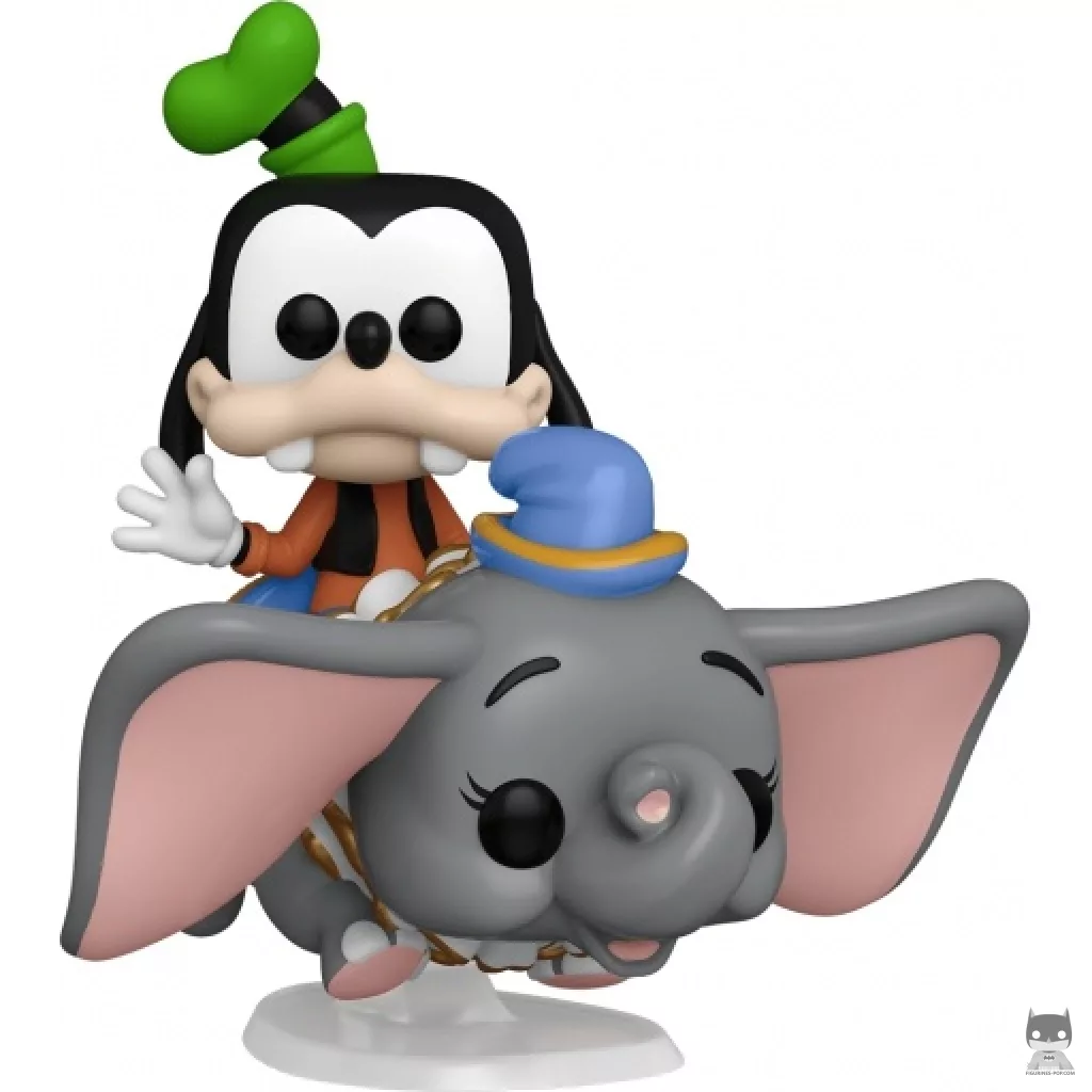 Figurine Funko POP Dingo sur Dumbo dans l'Attraction des Eléphants volants (Walt Disney World 50ème Anniversaire)