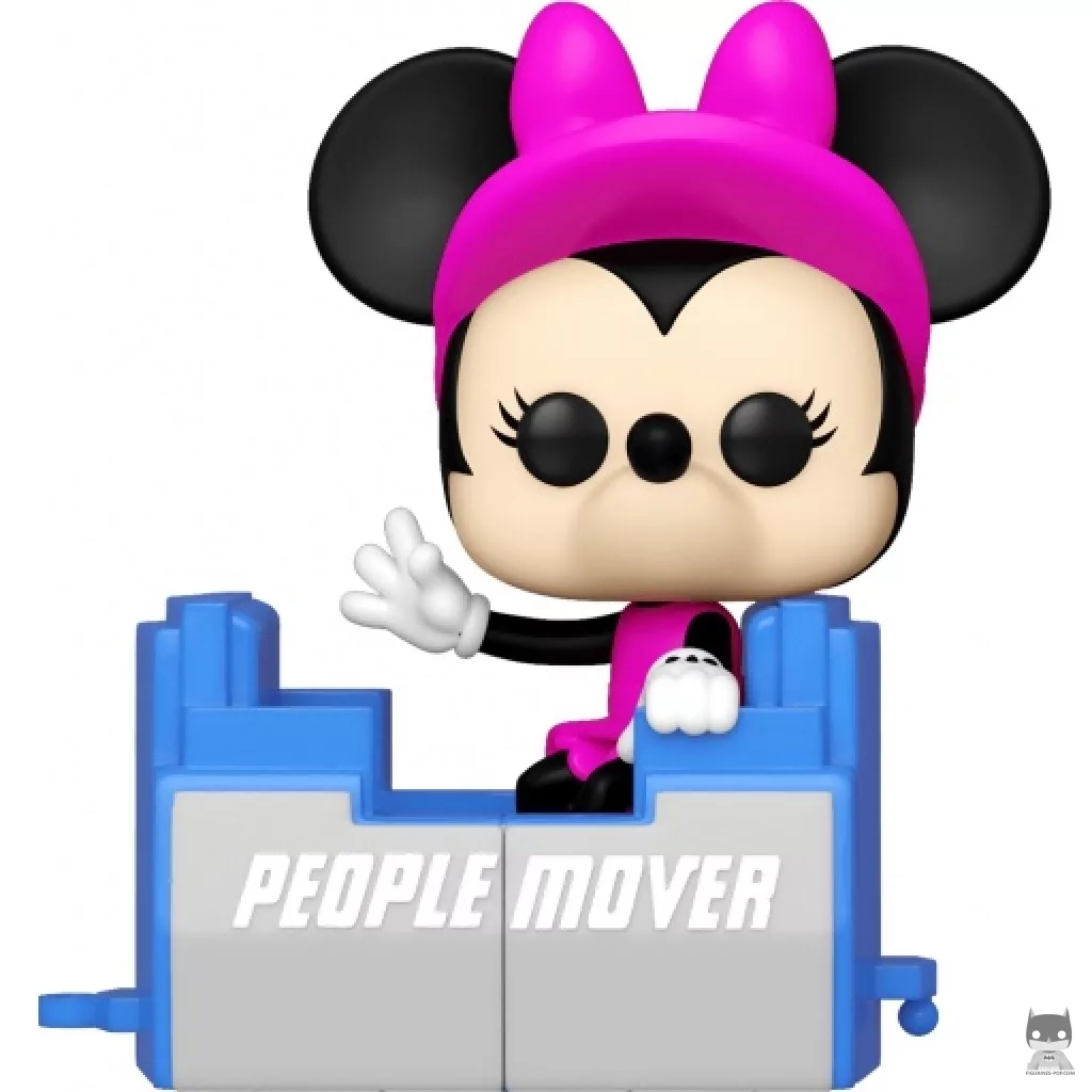 Figurine Funko POP Minnie Mouse dans l'Attraction Peoplemover (Walt Disney World 50ème Anniversaire)