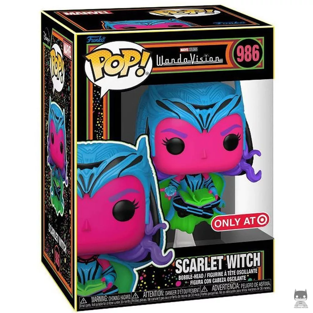Figurine Funko POP Sorcière Rouge (Blacklight) avec boîte