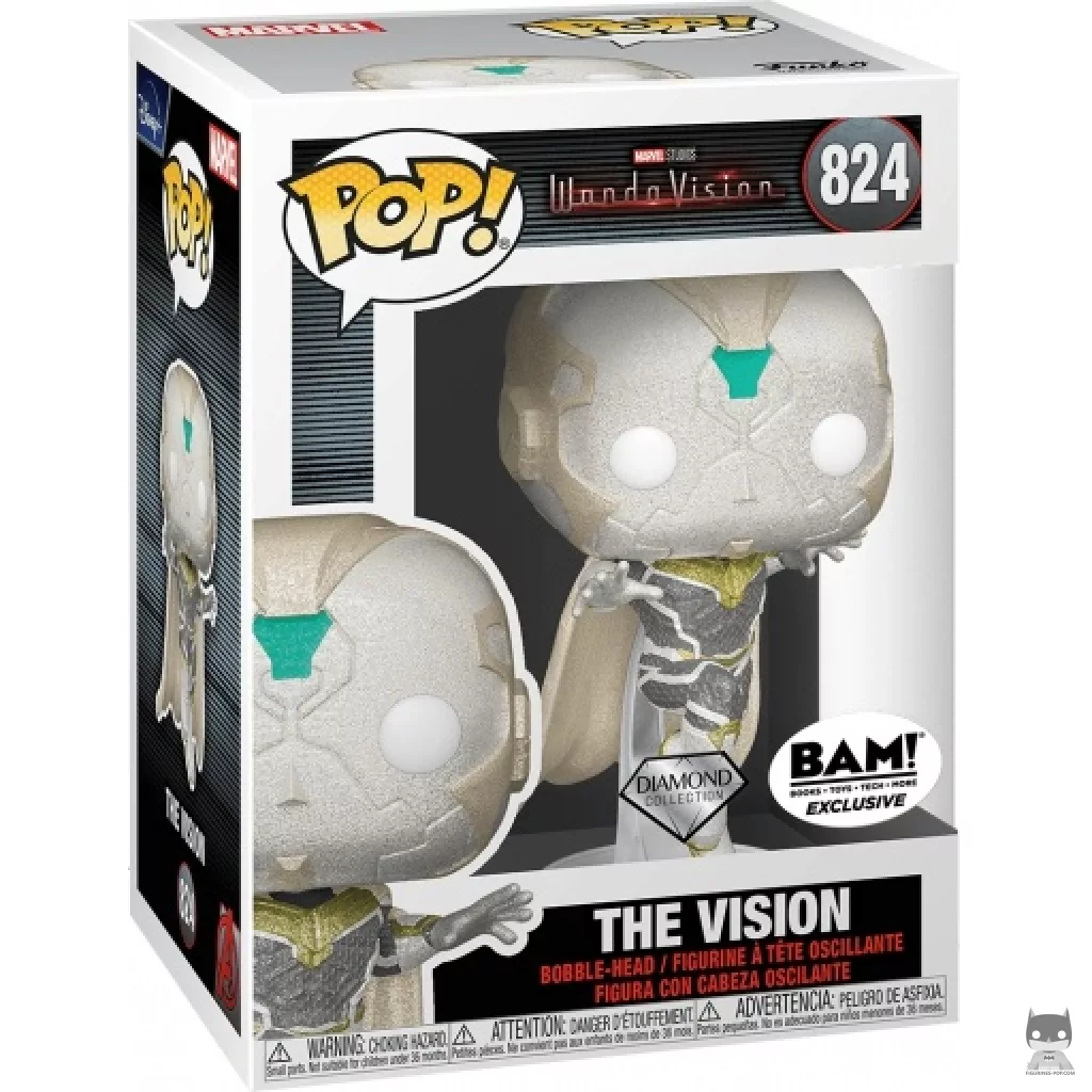 Figurine Funko POP Vision (Diamond Glitter) avec boîte