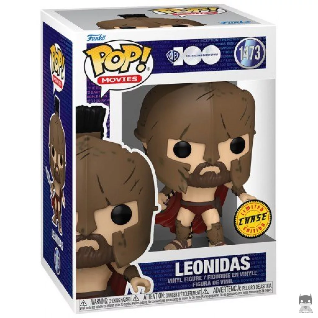 Figurine Funko POP Leonidas (300) (Chase) avec boîte