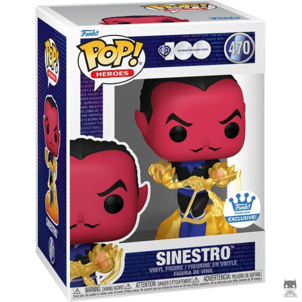 Figurine Funko POP Sinestro avec boîte