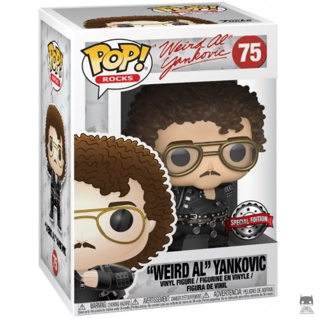 Figurine Funko POP Weird Al Yankovic Gros avec boîte