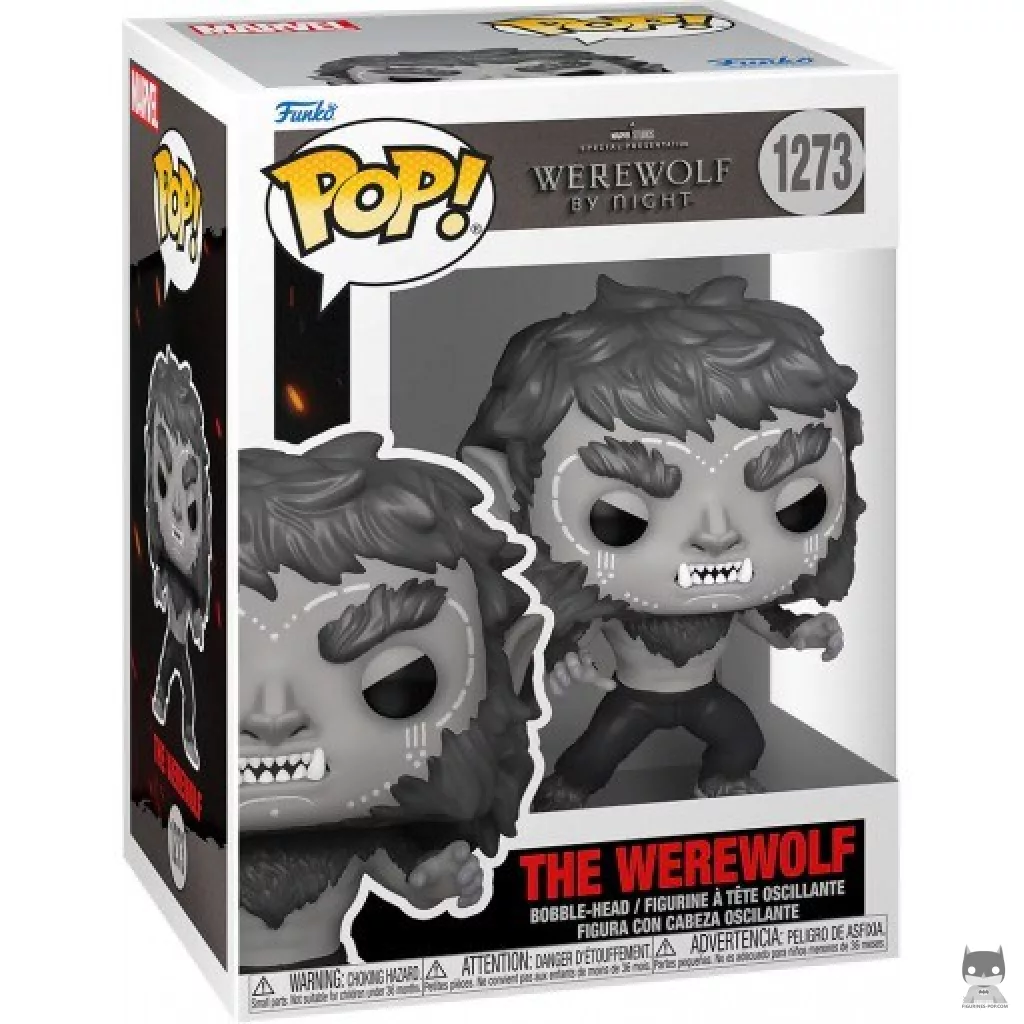 Figurine Funko POP Le Loup-Garou avec boîte
