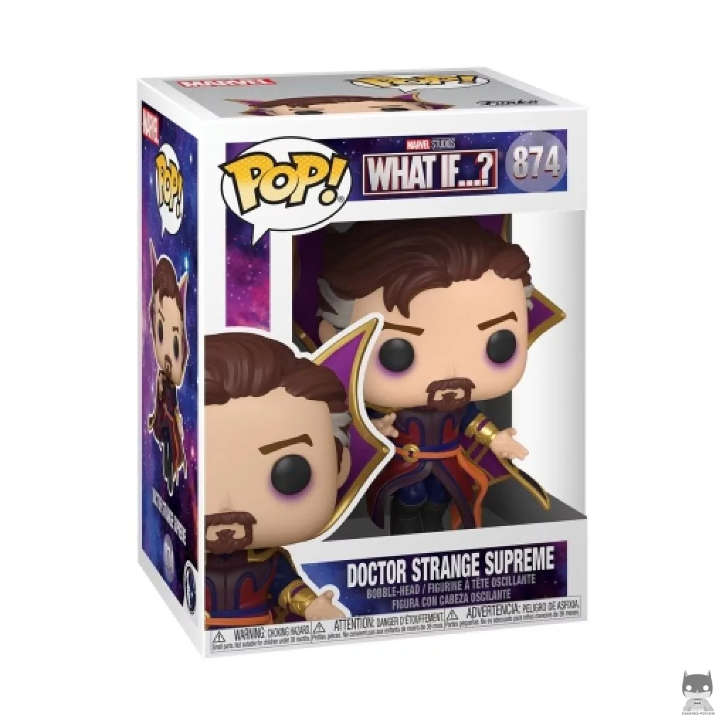 Figurine Funko POP Doctor Strange Supreme avec boîte