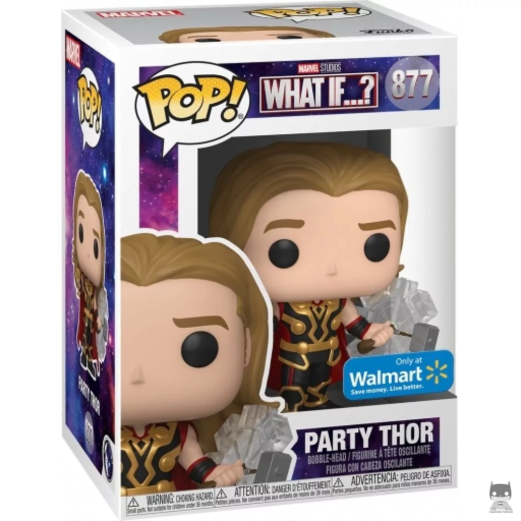 Figurine Funko POP Thor fait la fête avec boîte