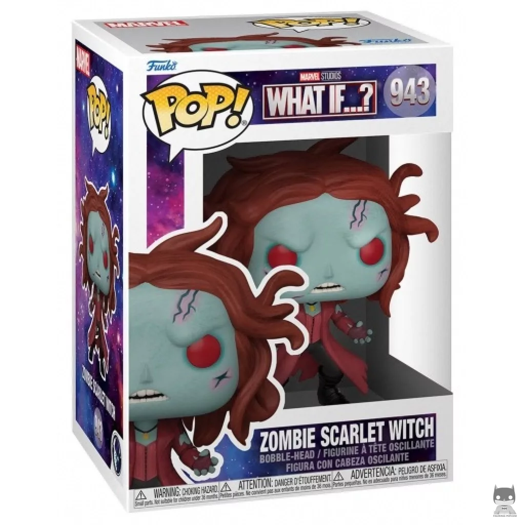 Figurine Funko POP Sorcière Rouge Zombie avec boîte