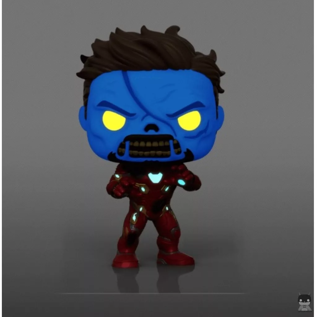 Figurine Funko POP Zombie Iron Man (Glow in the Dark) (What If...?)