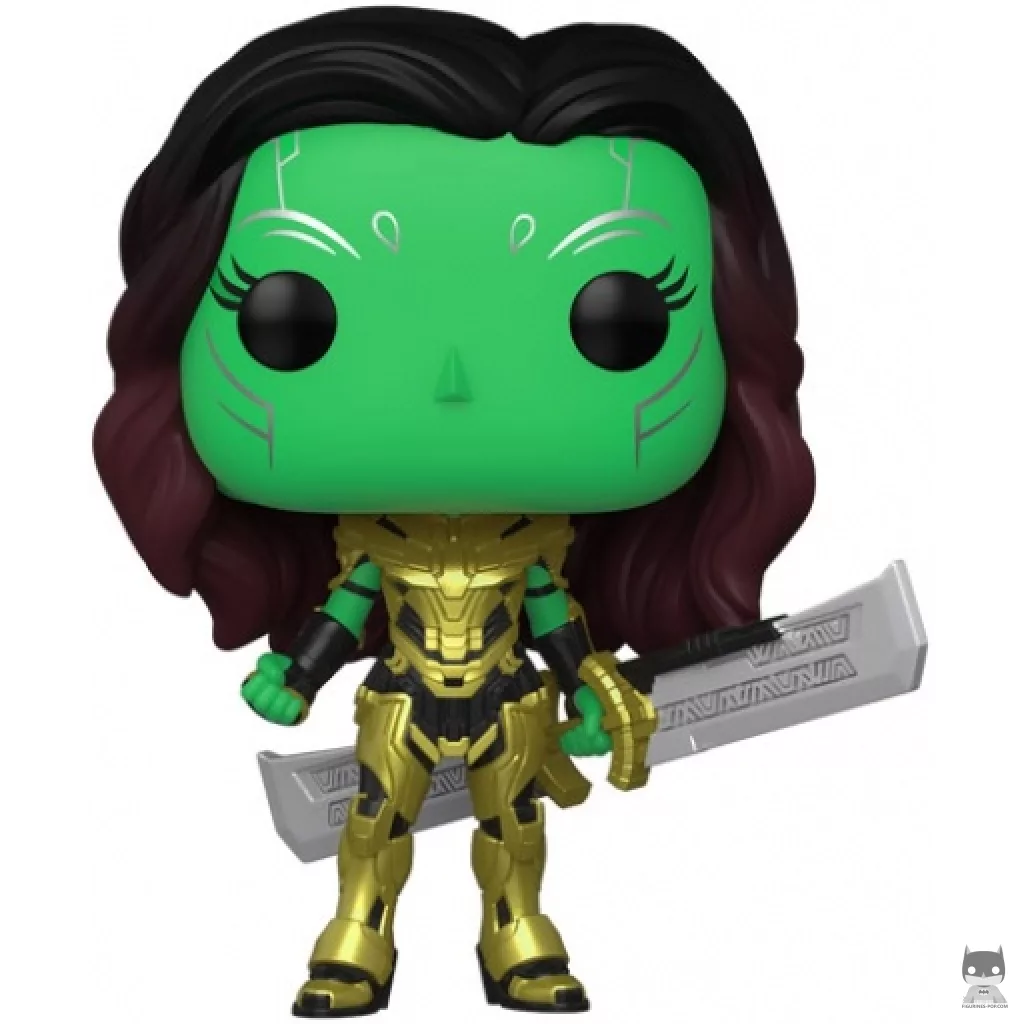 Figurine Funko POP Gamora avec Lame de Thanos (What If...?)
