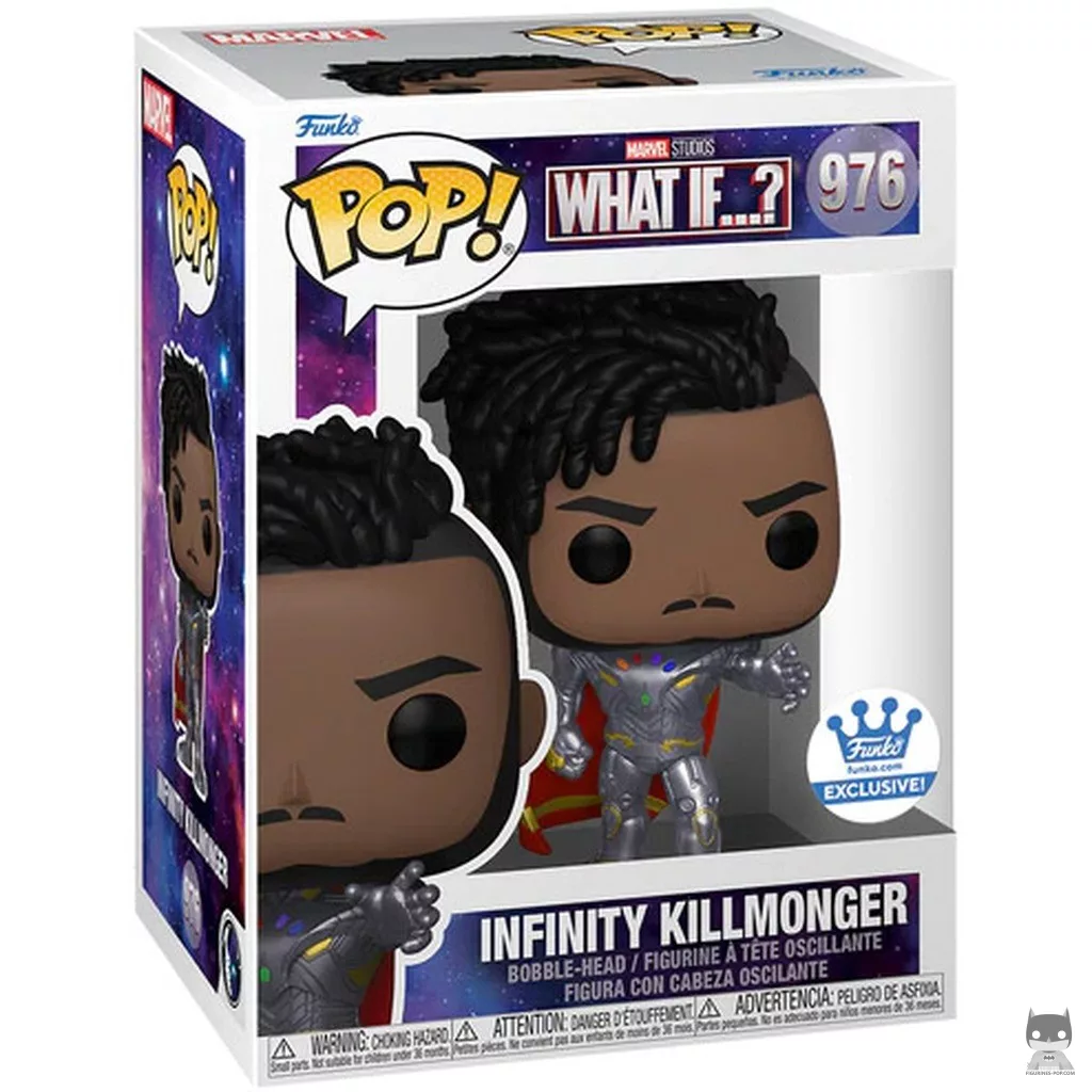 Figurine Funko POP Infinity Killmonger avec boîte