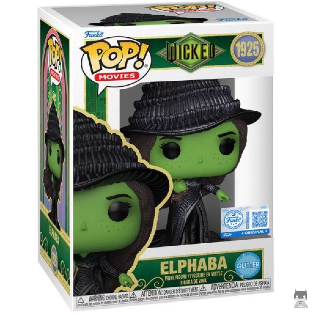 Figurine Funko POP Elphaba (Diamond Glitter) avec boîte