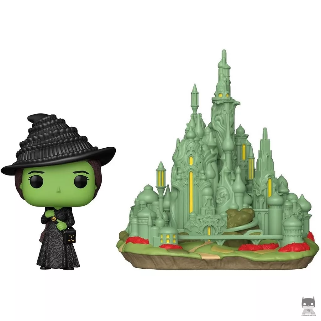 Figurine Funko POP Elphaba avec Emerald City (Wicked)