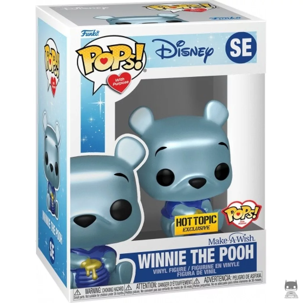 Figurine Funko POP Winnie l'Ourson (Metallic) avec boîte