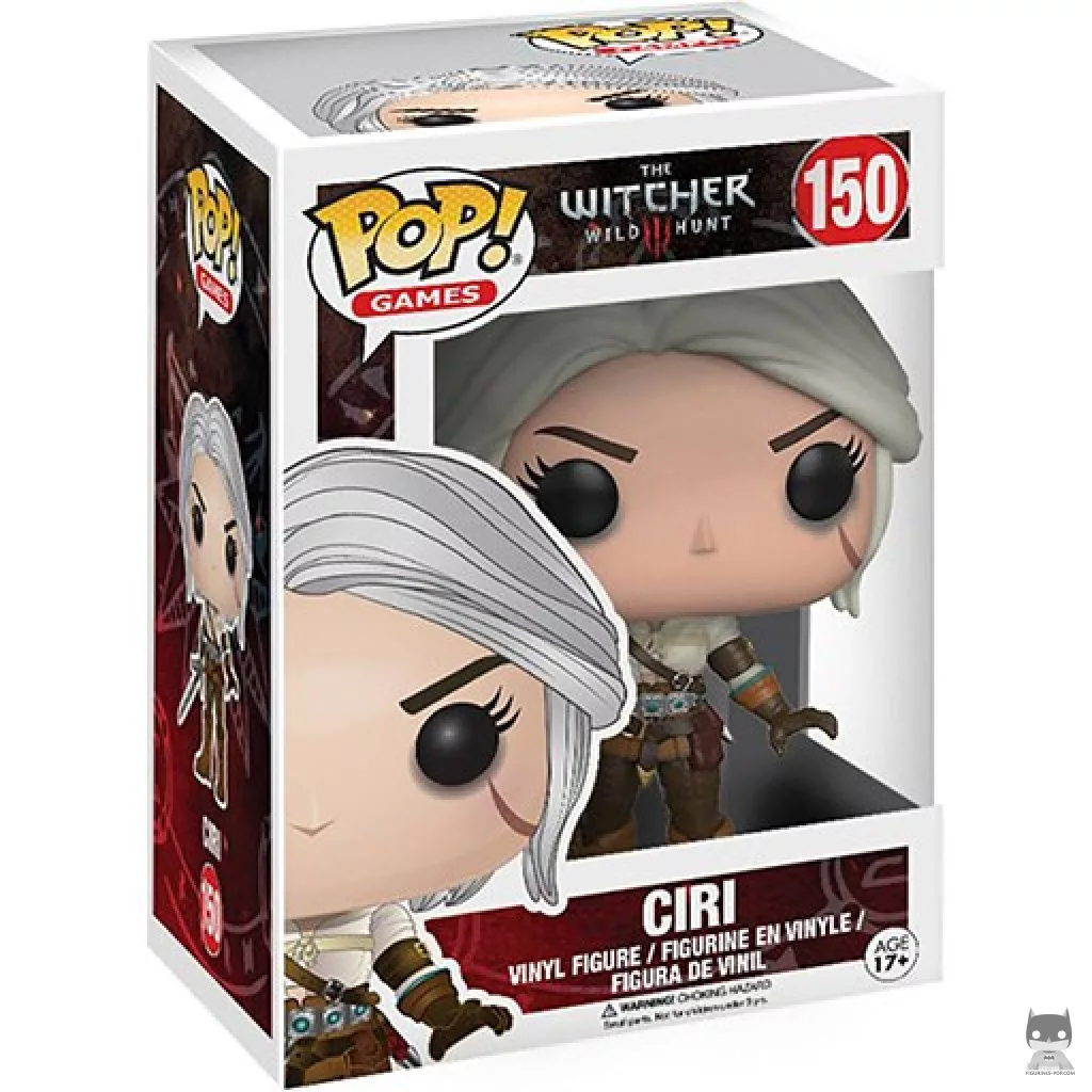 Figurine Funko POP Ciri avec boîte