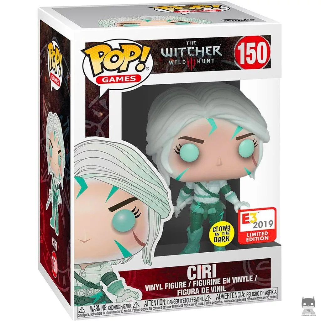 Figurine Funko POP Ciri avec boîte