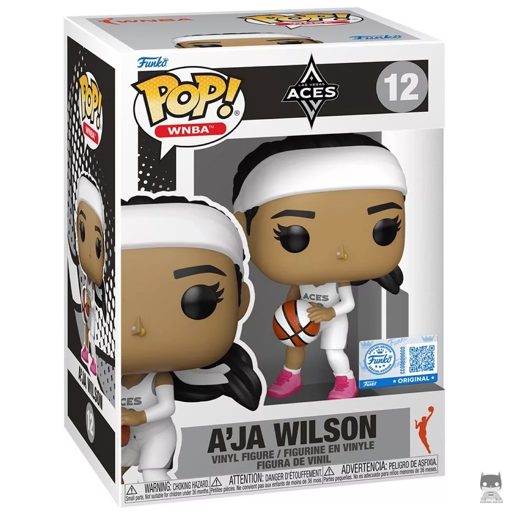 Figurine Funko POP A'ja Wilson avec boîte