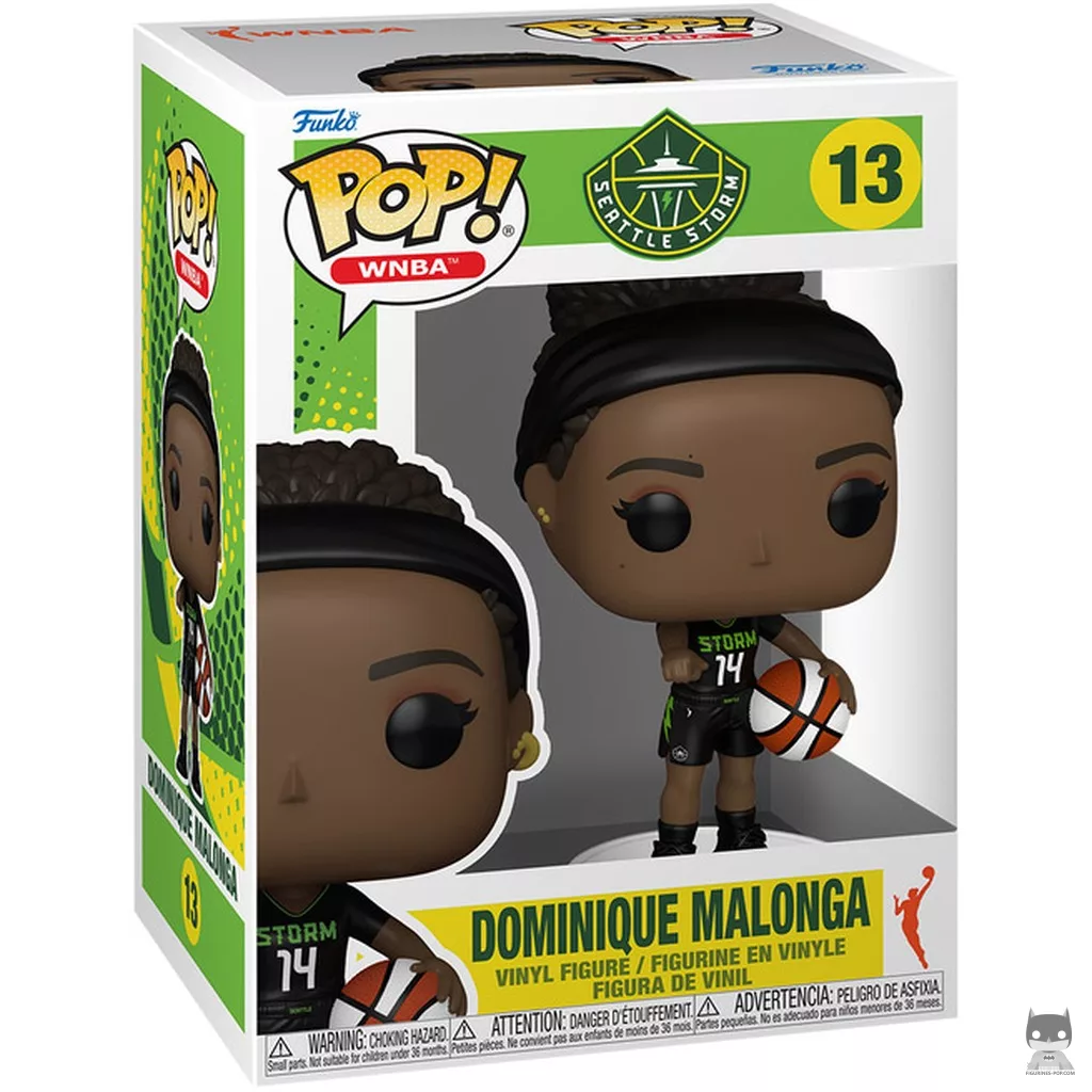 Figurine Funko POP Dominique Malonga avec boîte