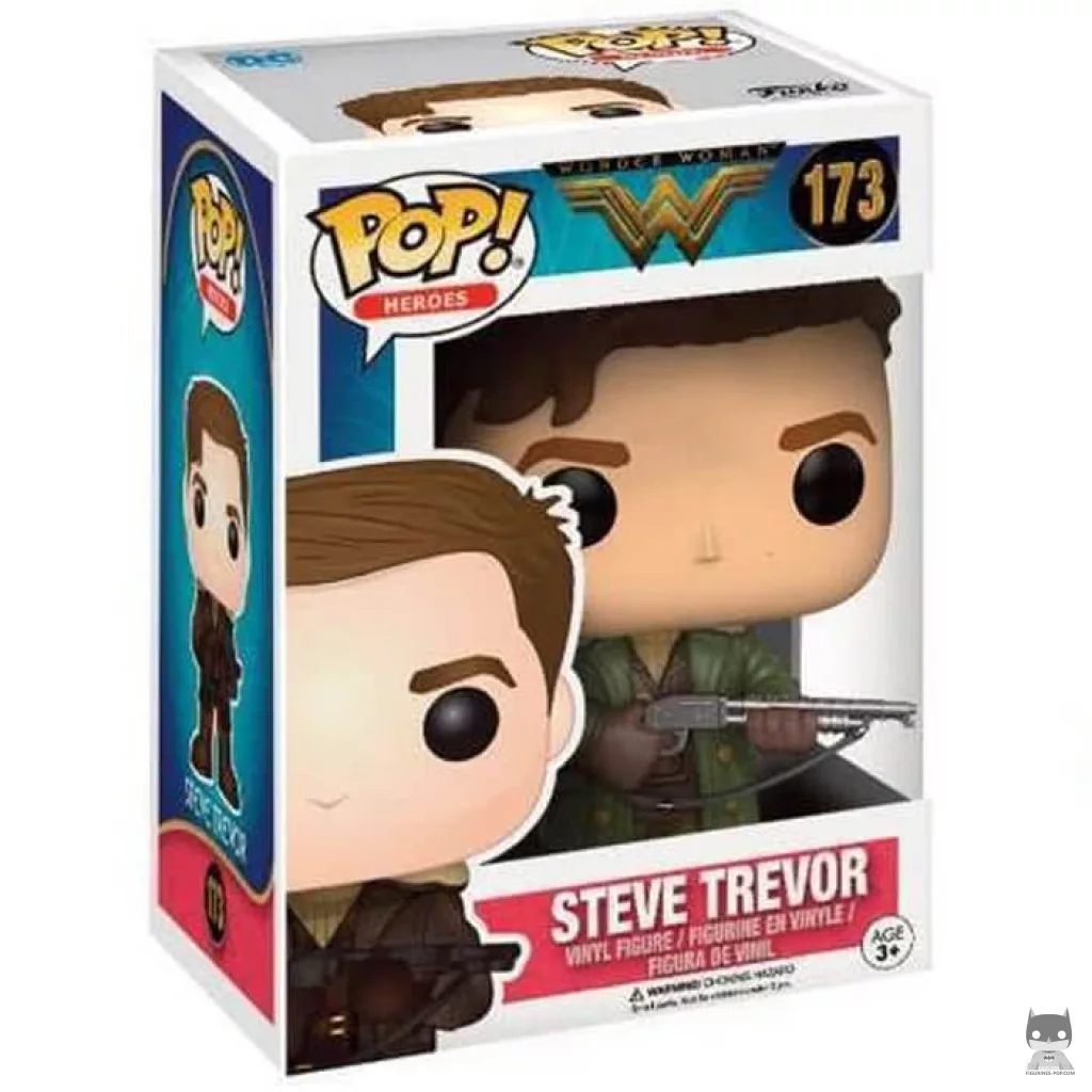 Figurine Funko POP Steve Trevor avec boîte