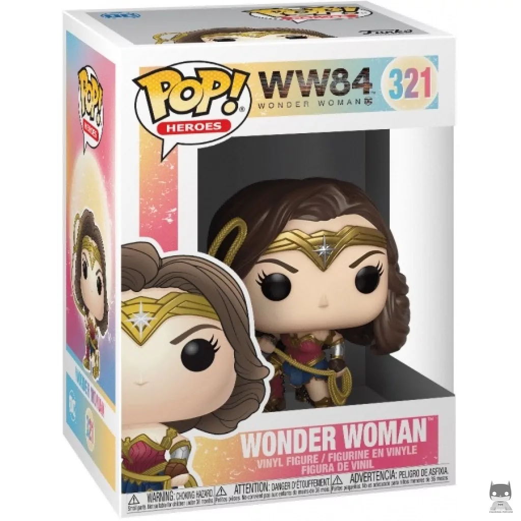 Figurine Funko POP Wonder Woman (Metallic) avec boîte